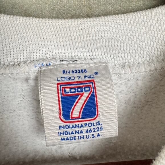 VTG 1987 Minnesota Twins World Series Sweatshirt Sz M White MLB Champs Crewneck - Picture 7 of 8